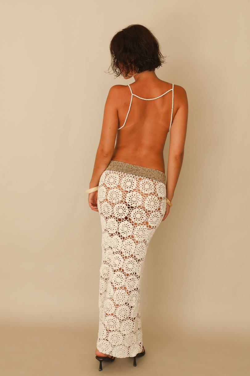Crochet Long skirt