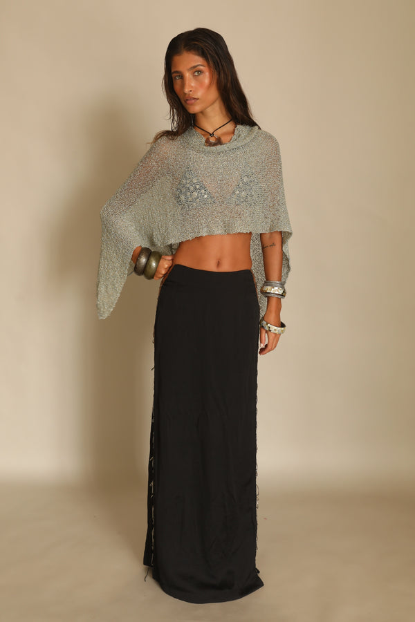 Thalassa Metallic Poncho