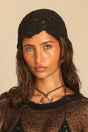 Beaded Crochet Bonnet