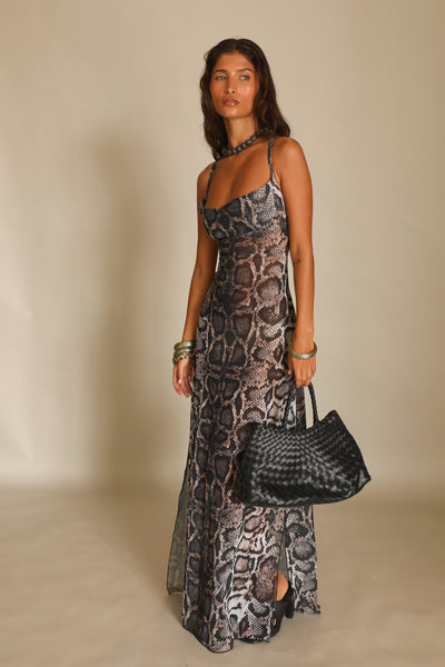 The Serpent Mesh Dress