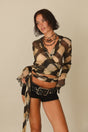 The Kyma wrap top