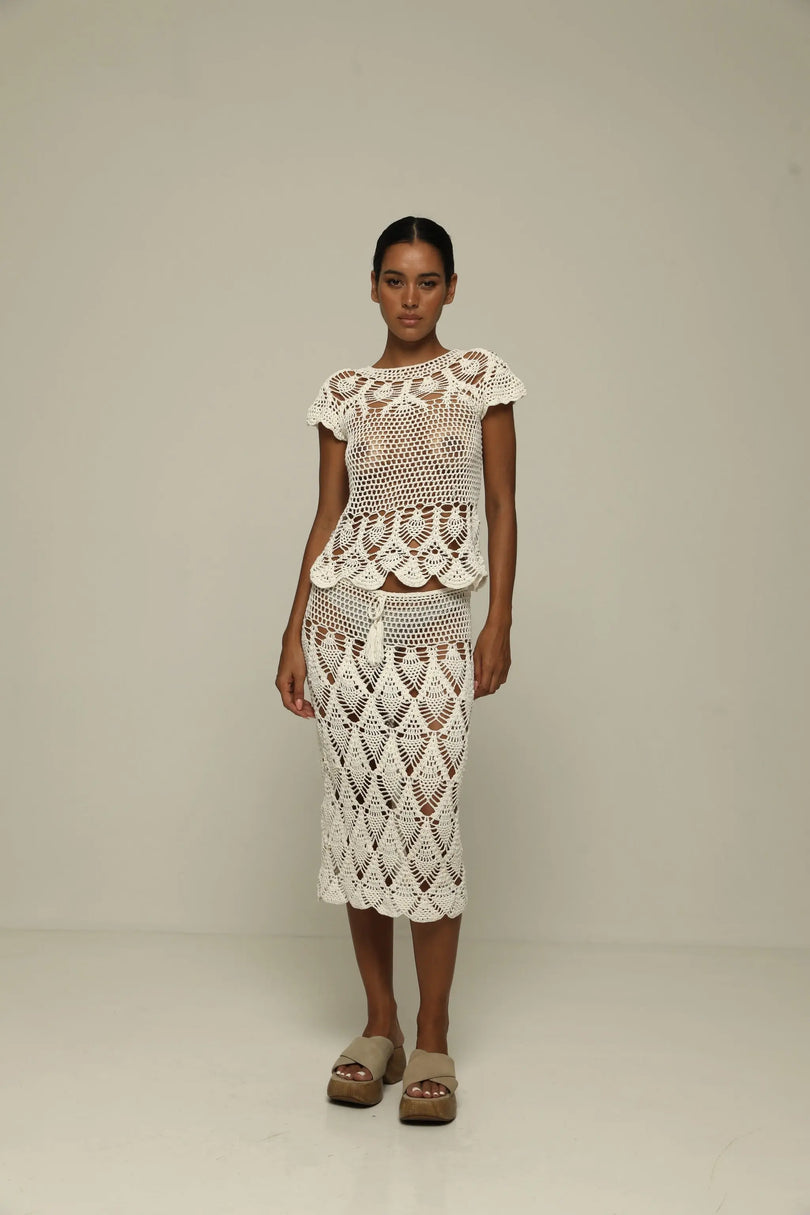 The Crochet top Claudette ranacoatelier