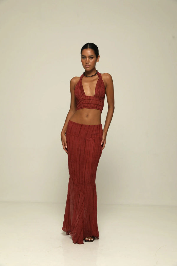 Sirene Skirt Hibiscus ranacoatelier