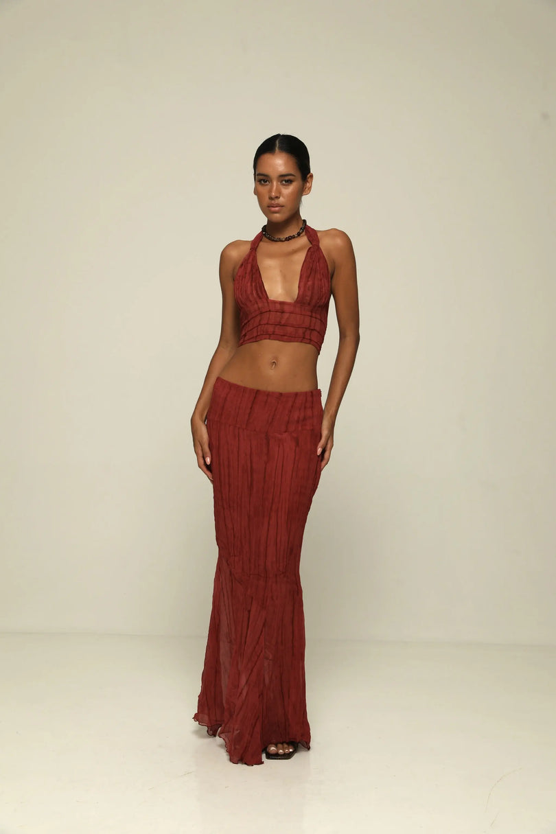 Sirene Skirt Hibiscus ranacoatelier