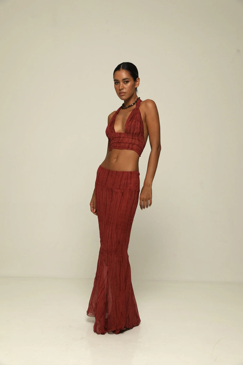 Sirene Skirt Hibiscus ranacoatelier