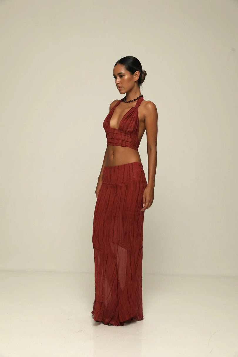 Sirene Skirt Hibiscus ranacoatelier