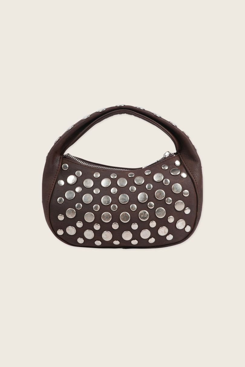 Studded Mini Leather Bag