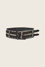 Serpent Python Studded Belt