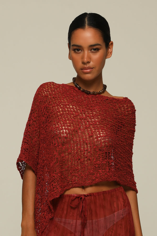 The Knit Hibiscus