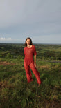 The Knit Hibiscus ranacoatelier