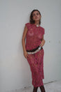 Crochet Skirt Claudette Hibiscus ranacoatelier
