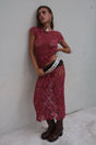 Crochet Skirt Claudette Hibiscus ranacoatelier