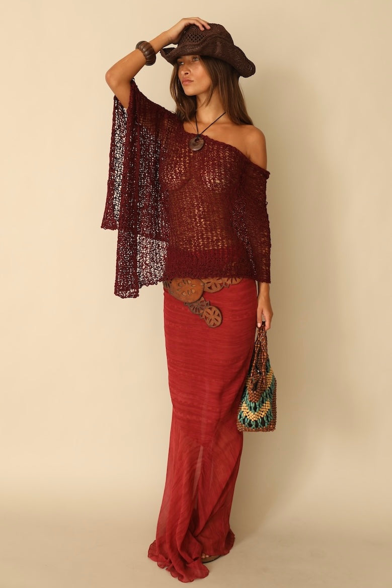 The Knit Hibiscus