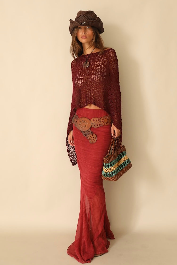 The Knit Hibiscus