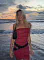 Mini Dress Hibiscus